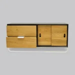Wooden TV cabinet for living room DENIS