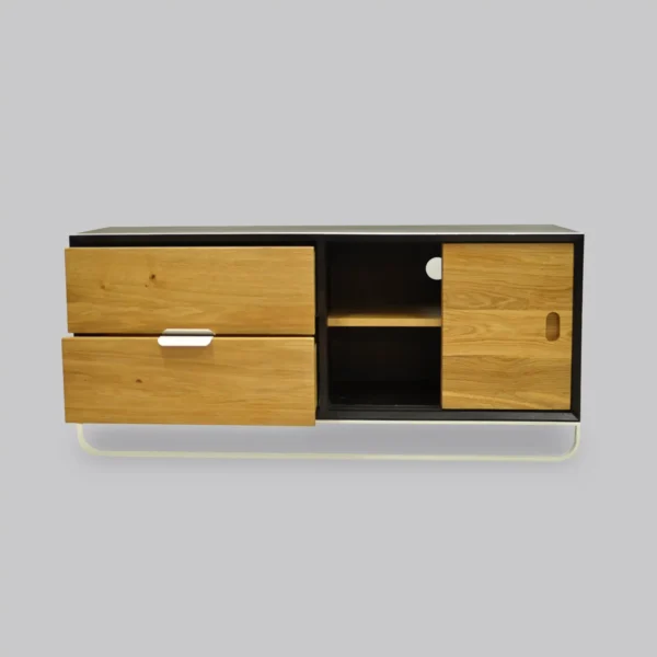 Wooden TV cabinet for living room DENIS