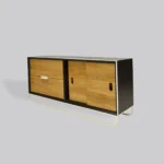 Wooden TV cabinet for living room DENIS