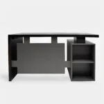 Office oak desk with drawers open space to office BOSS