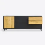 Modern industrial TV cabinet CASTEL