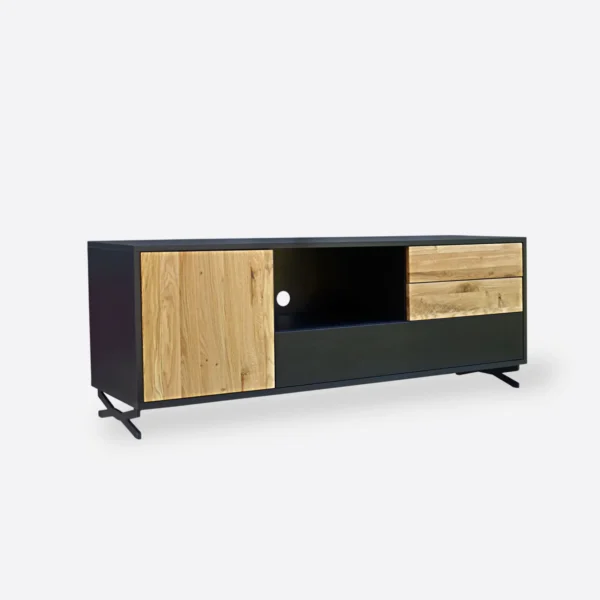 Modern industrial TV cabinet CASTEL