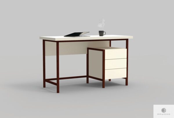 Wooden desk with drawers to office BOSTON