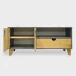 Elegancka szafka pod telewizor z drewna dębowego GRAND