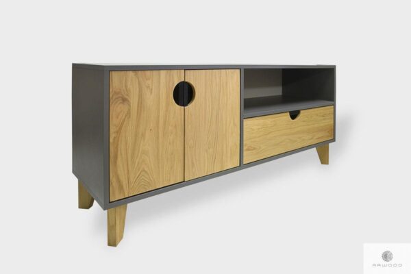 Design wooden TV cabinet with drawers to living room GRAND