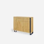 Modern oak chest of drawers made of solid wood for the living room BORA