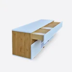 Wooden chest of drawers TV cabinet for living room DORIS