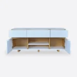 Wooden chest of drawers TV cabinet for living room DORIS
