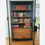 Witryna dębowa do salonu CARLA