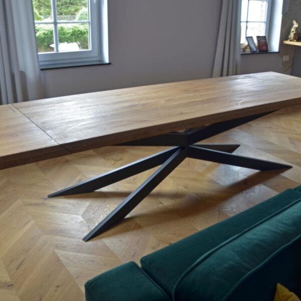 Industrialny stół dębowy na wymiar DEVON