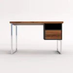 Desk with wooden top solid wood NESCA II