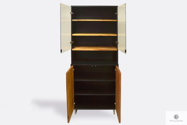 Large modern display cabinet with shelves to living room office room NESCA II