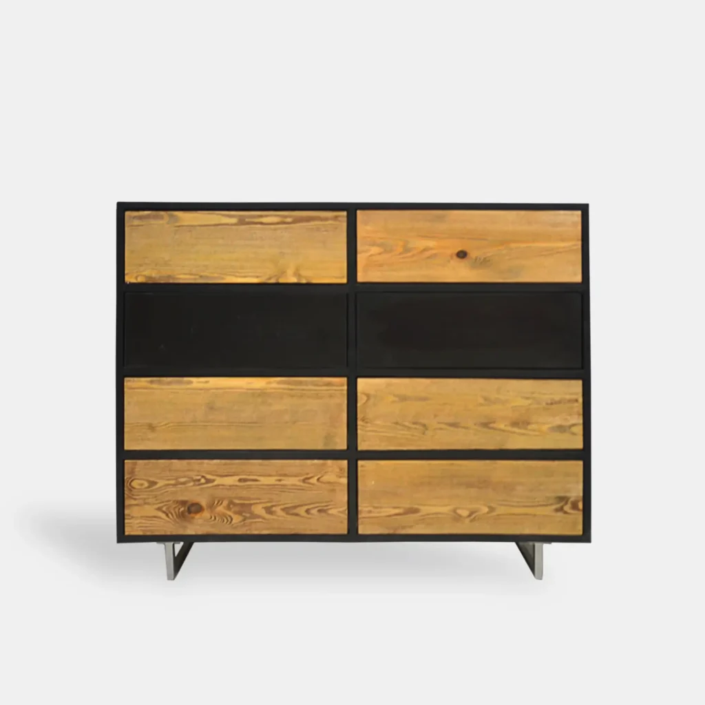 Elegant solid wood chest of drawers modern NESCA II