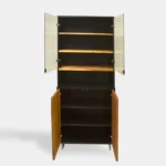 Modern solid wood showcase with glass for showroom NESCA II