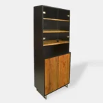 Modern solid wood showcase with glass for showroom NESCA II