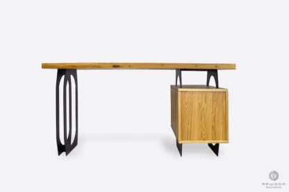 Office desk of oak wood for size to room WALT