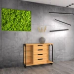 Oak chest of drawers solid wood for living room WALT