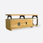 Oak loft TV cabinet WALT