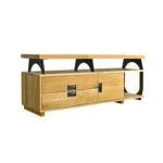 Oak loft TV cabinet WALT