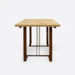 Table with extra beds herringbone top MERIDIAN