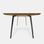 Lacquered oak worktop oiled Swiss edges