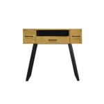 Dębowa konsola industrialna z szufladami JORGEN