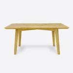 Lacquered oak worktop oiled Swiss edges