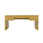 Nowoczesne biurko dębowe z czterema szufladami DAVOS