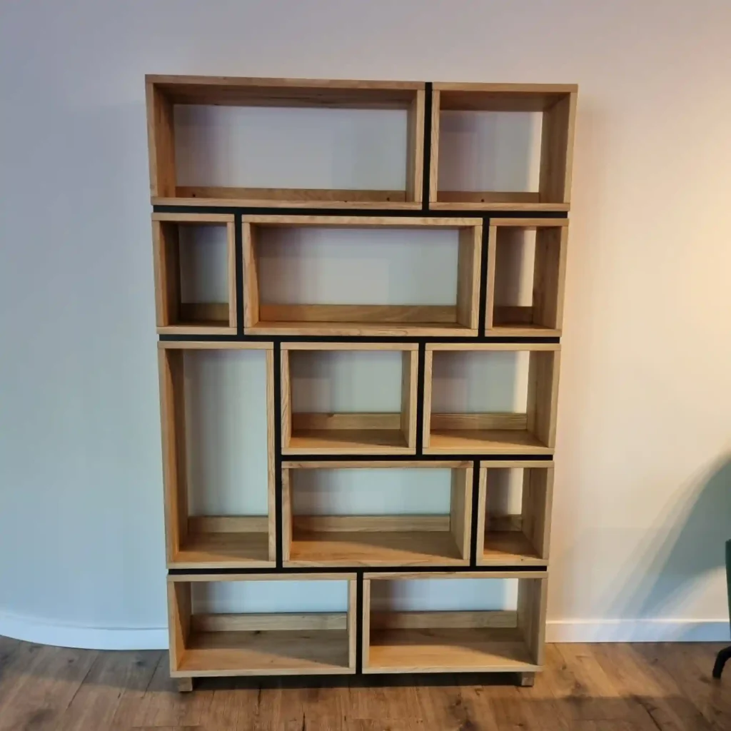 dębowy regał LIVO(1)