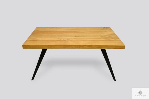 Industrial oak coffee table CORTEZ I
