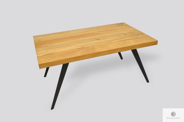 Coffee table with wooden tabletop CORTEZ I