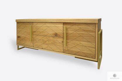 Oak modern TV cabinet to living room CARIN