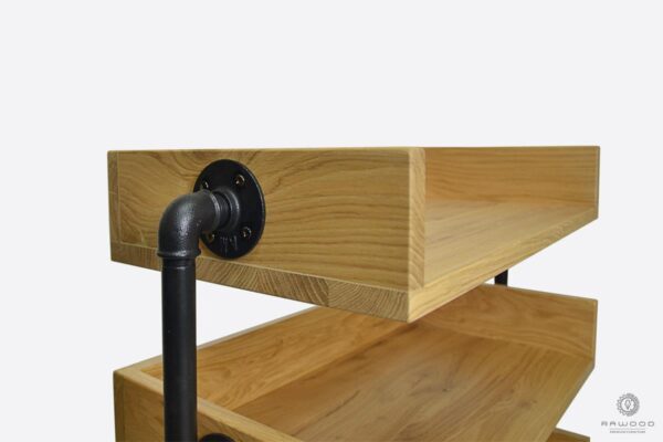 Wooden shoe cabinet of solid wood for size DENAR I