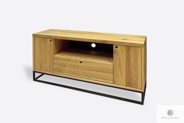 Oak TV stand with drawers to living room MERIS