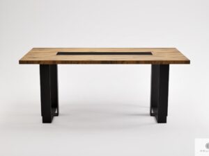 Oak folding table to dining room living room MOCCA