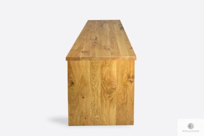Solid desk of solid oak wood to office MARLON