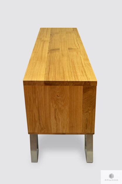 Modern wooden desk of solid oak wood to office BORA I