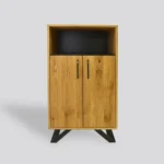 Oak cabinet chest of drawers for living room JORGEN II