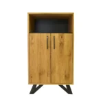 Oak cabinet chest of drawers for living room JORGEN II