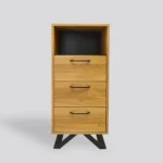 Oak cabinet chest of drawers solid wood JORGEN