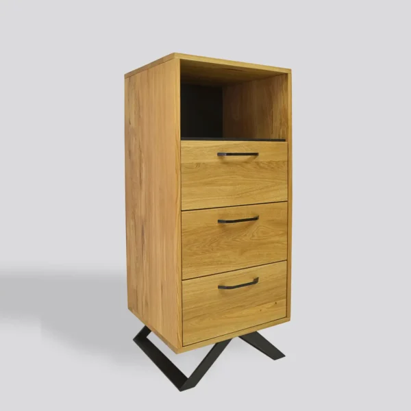 Oak cabinet chest of drawers solid wood JORGEN