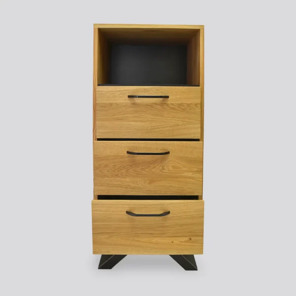 Oak cabinet chest of drawers solid wood JORGEN