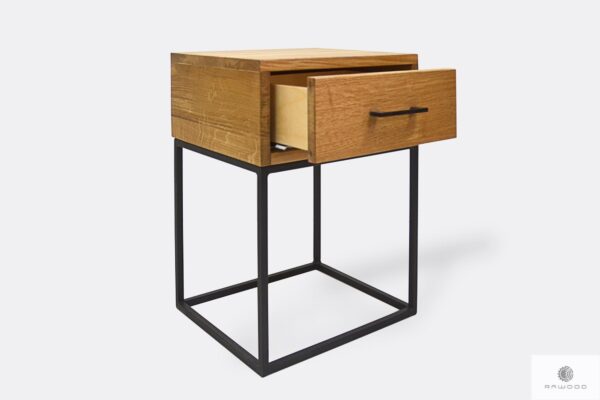 Industrial night stand with drawers to bedroom MERIS
