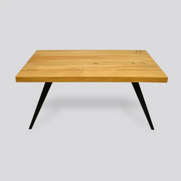 Coffee table with solid wood legs CORTEZ