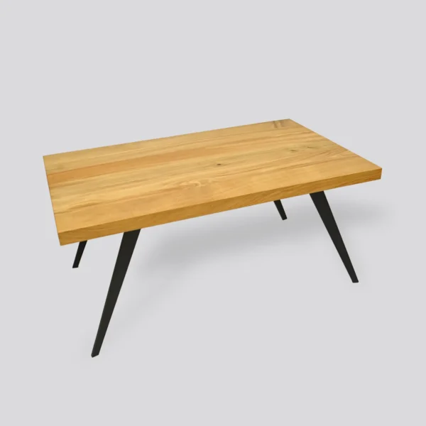 Coffee table with solid wood legs CORTEZ