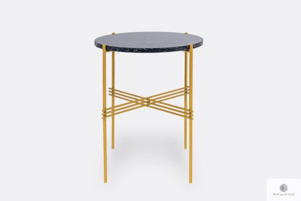 Round granite elegant small table to living room DERA