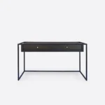 Industrialne biurko dębowe KING kolor wenge (3)