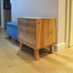 milled bedside table NESS - realization
