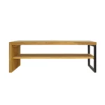 Industrialna ławka dębowa loft do przedpokoju HUGON II