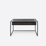 Biurko konsola z szufladami industrialne BRAN wenge